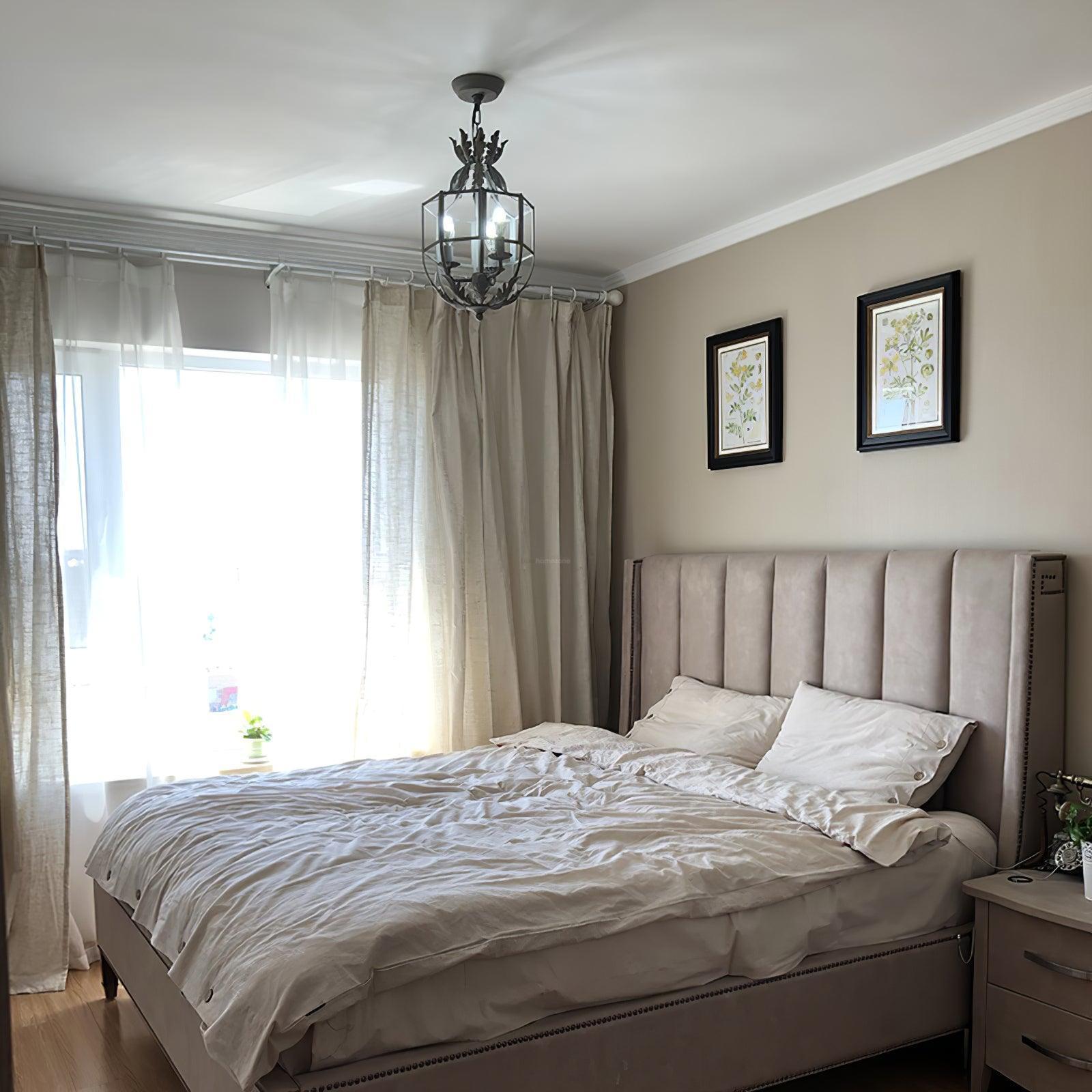 Lustre Retro Cage Chandelier Φ 11″-Sylvia Space