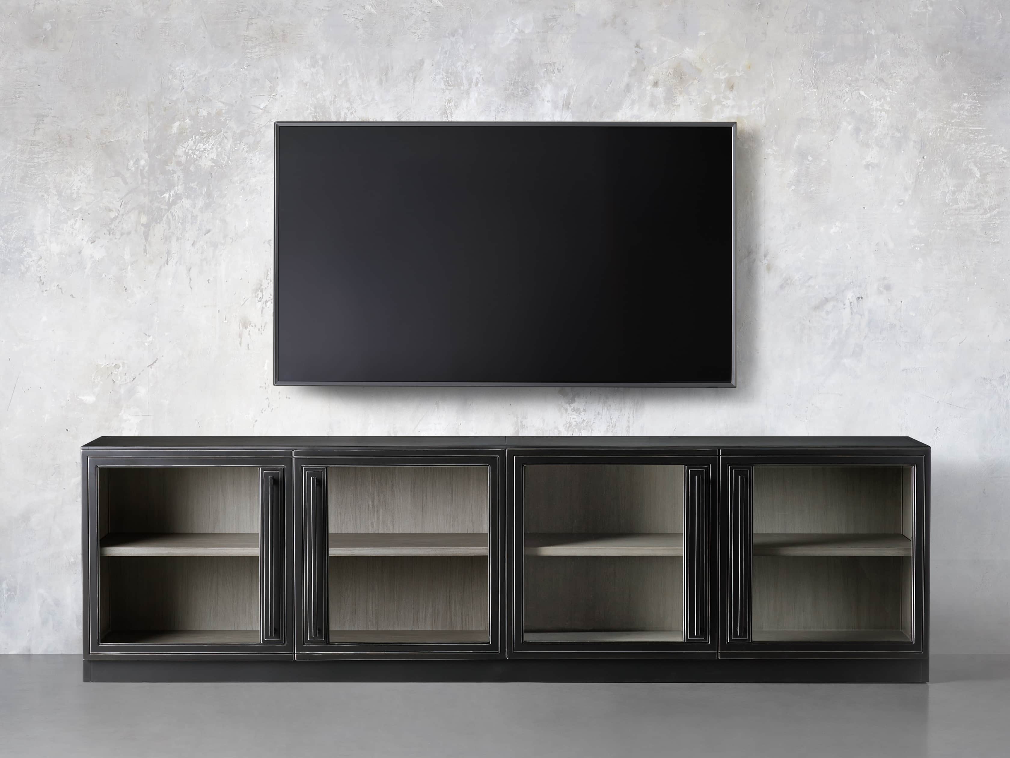 Factory Media Console in Usine Black