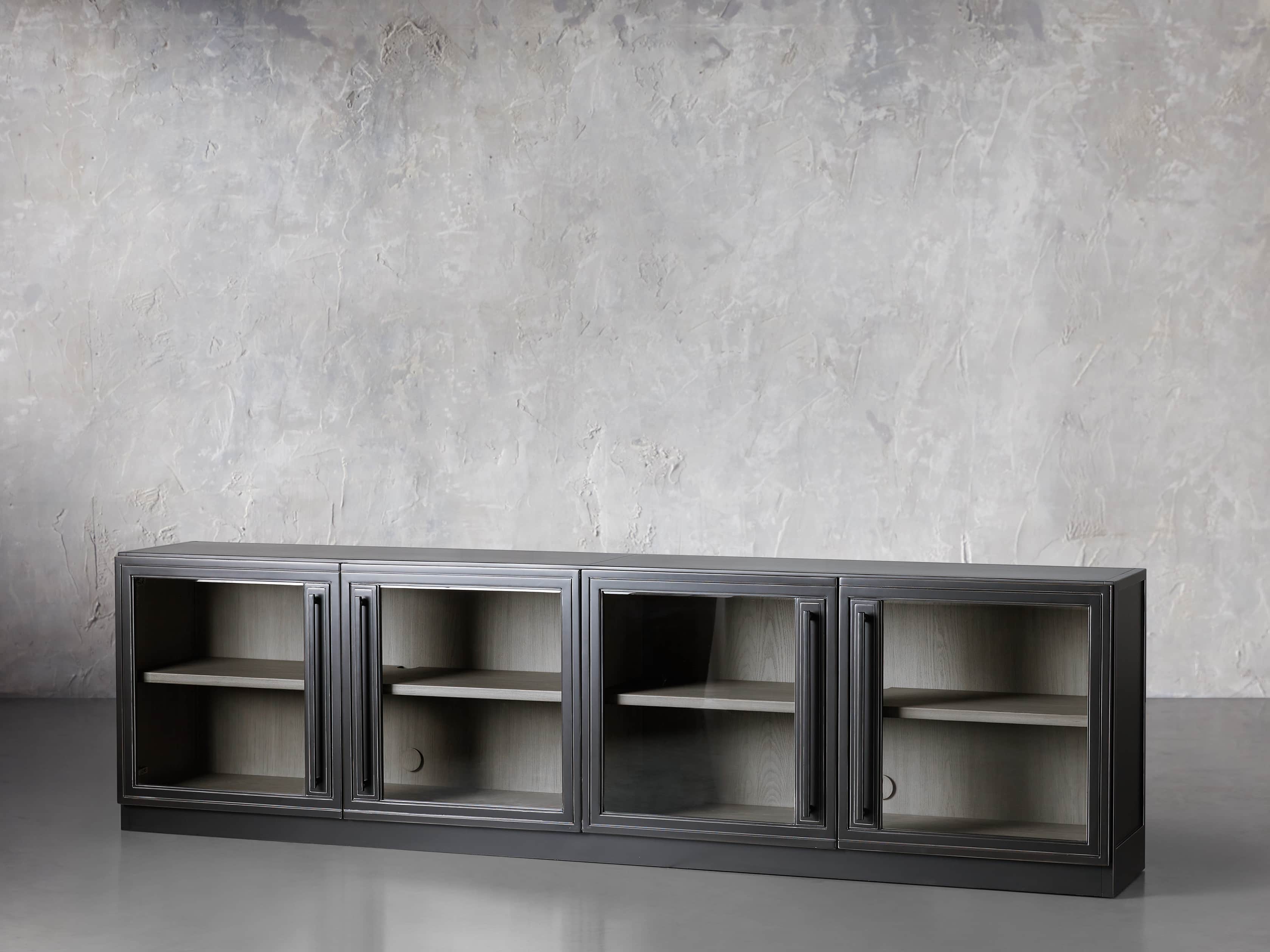 Factory Media Console in Usine Black