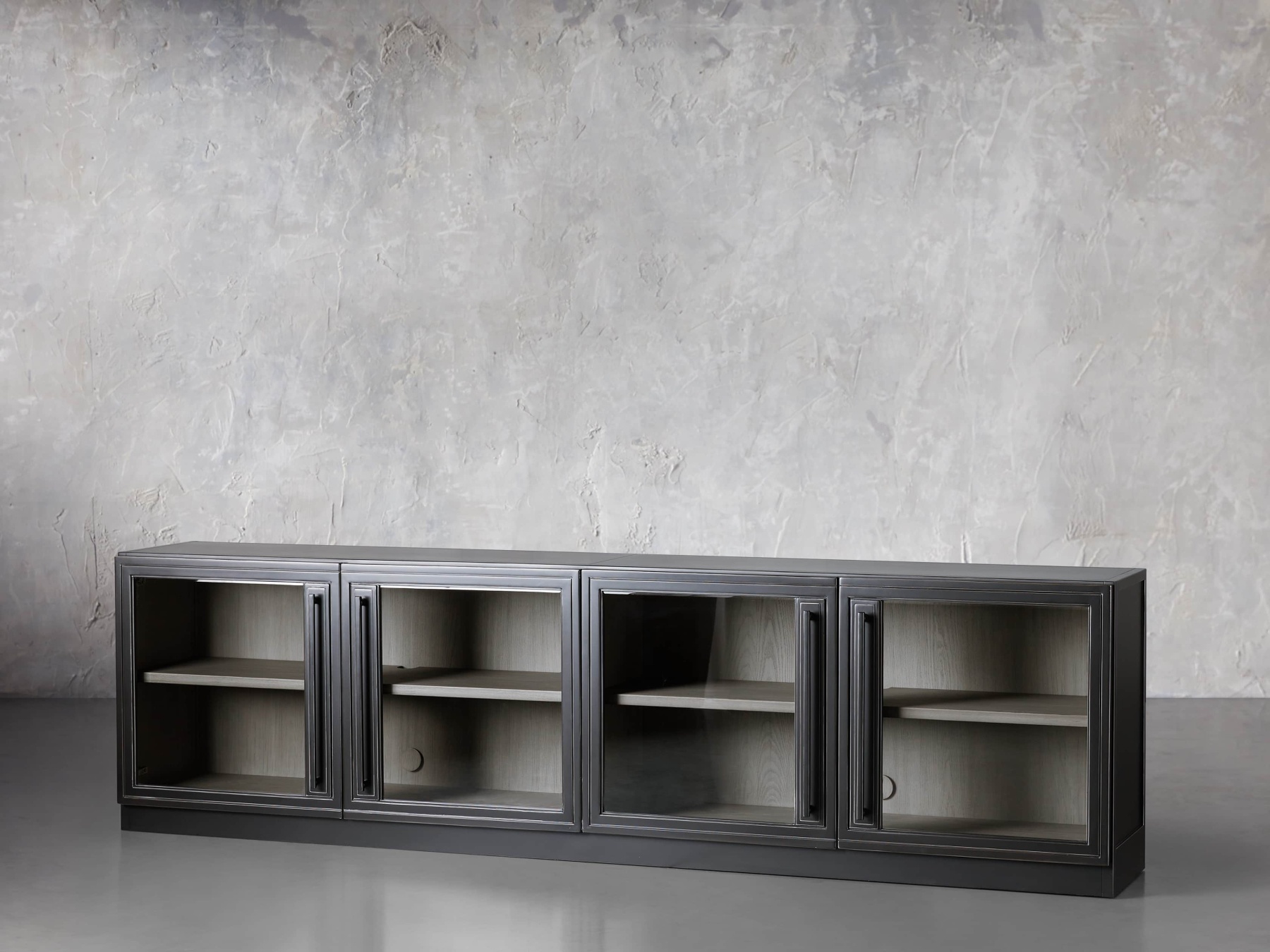 Factory Media Console in Usine Black