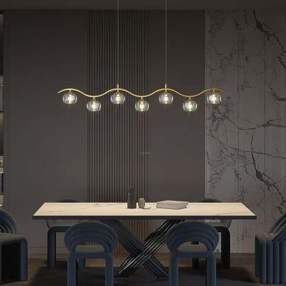 Eara Crystal Chandelier with 3/5/7 heads-Sylvia Space