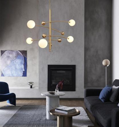 Magic Bean Chandelier ∅ 27.6″-Sylvia Space