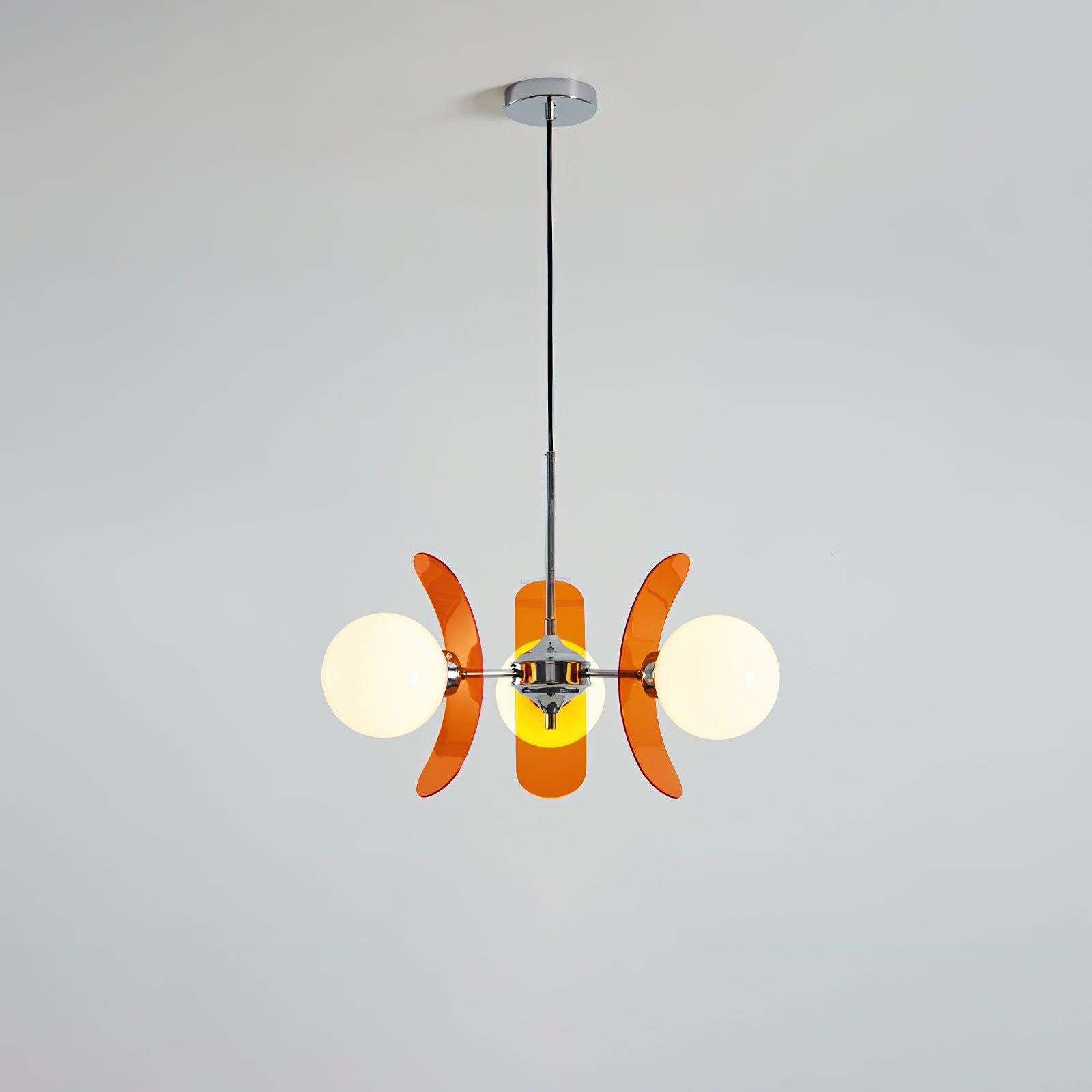 Phosphorescent Chandelier with3/5/6/8 heads-Sylvia Space