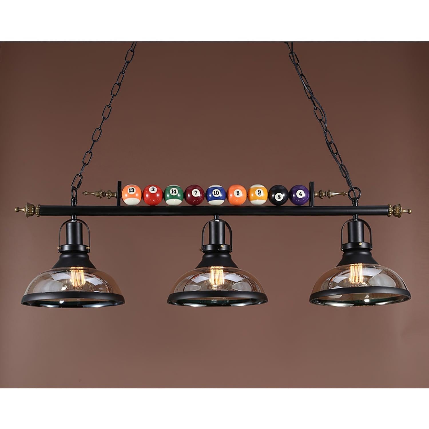 Kasha Billiard Linear Chandelier-Sylvia Space