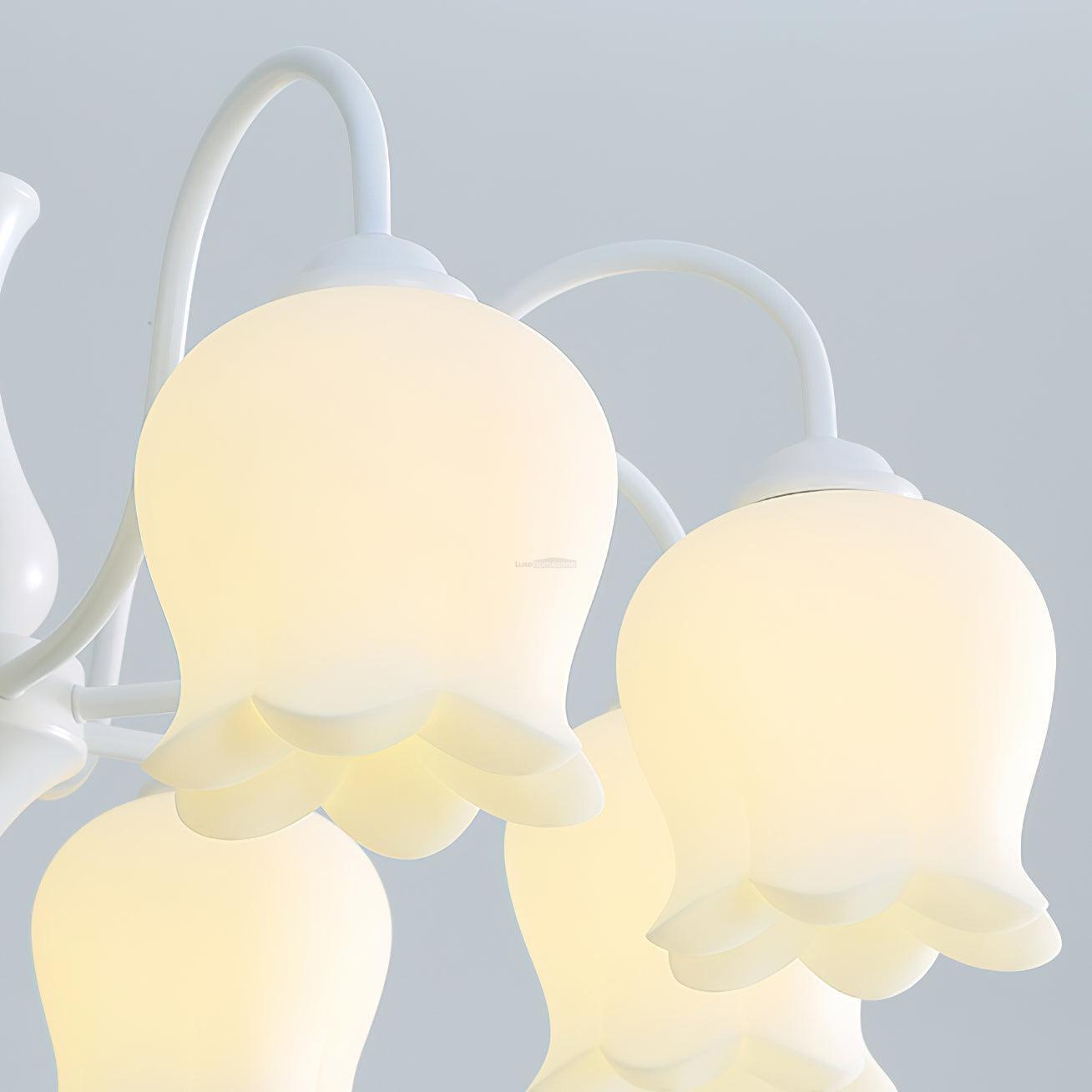 Elegant Lilium Chandelier with 5/6/8 heads-Sylvia Space