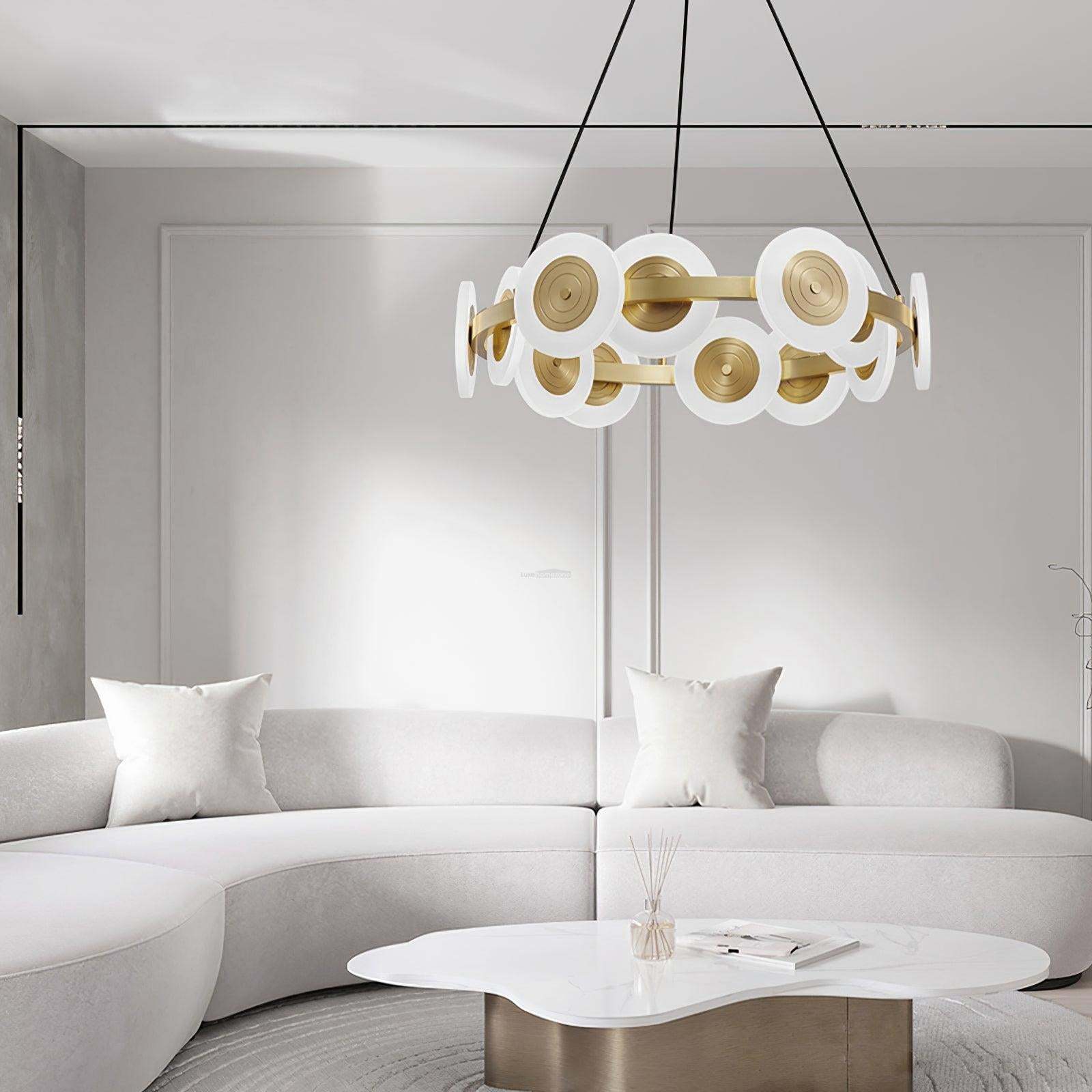 Samiya Nordic Chandelier ∅ 36.2″-Sylvia Space
