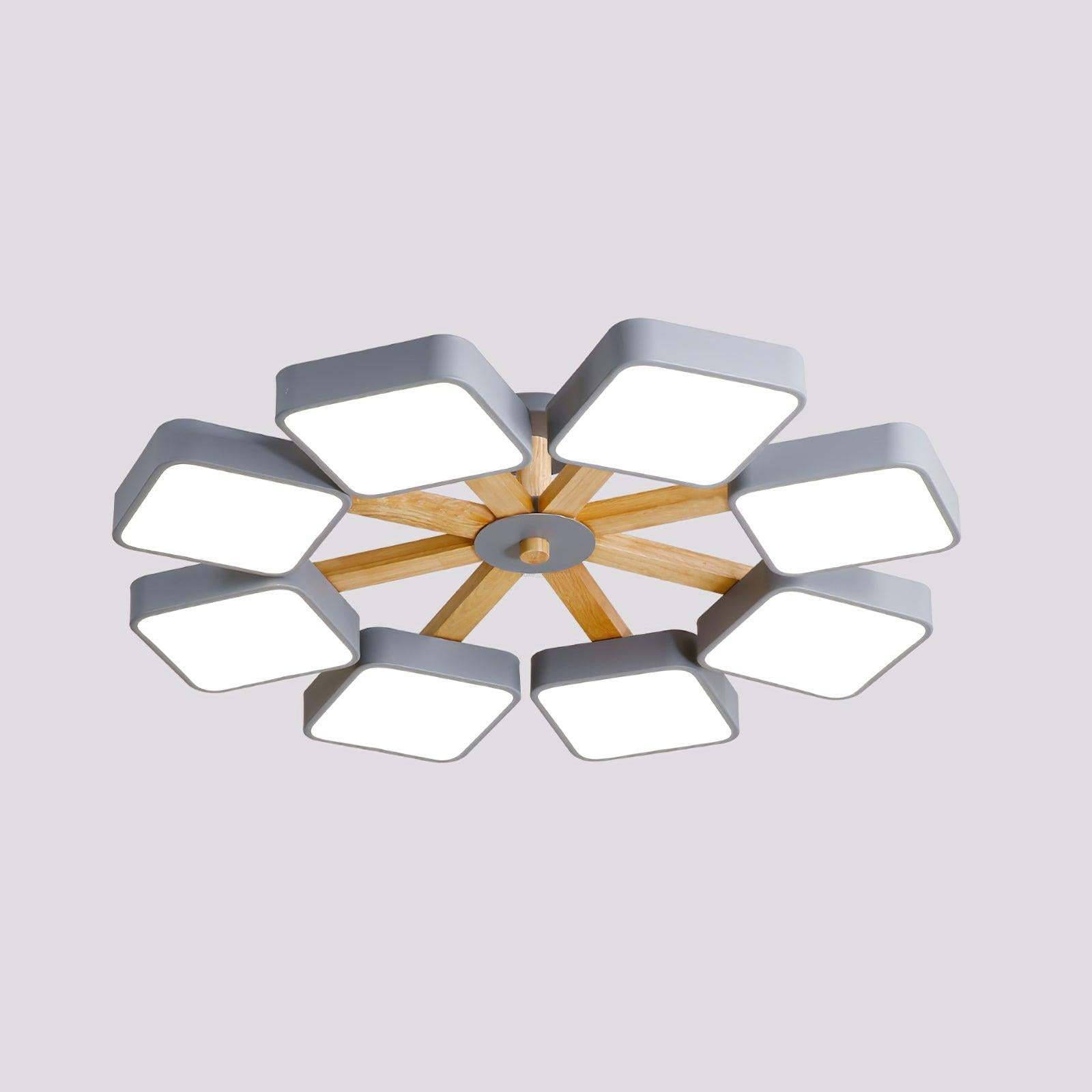 Modern Multi Stem Chandelier with 5/6/8 heads-Sylvia Space