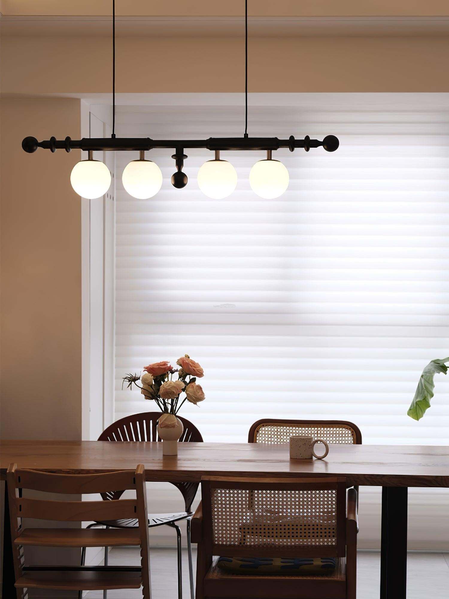 Roman Column Linear Chandelier-Sylvia Space