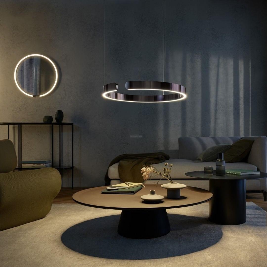 Circular Style Chandelier-Sylvia Space