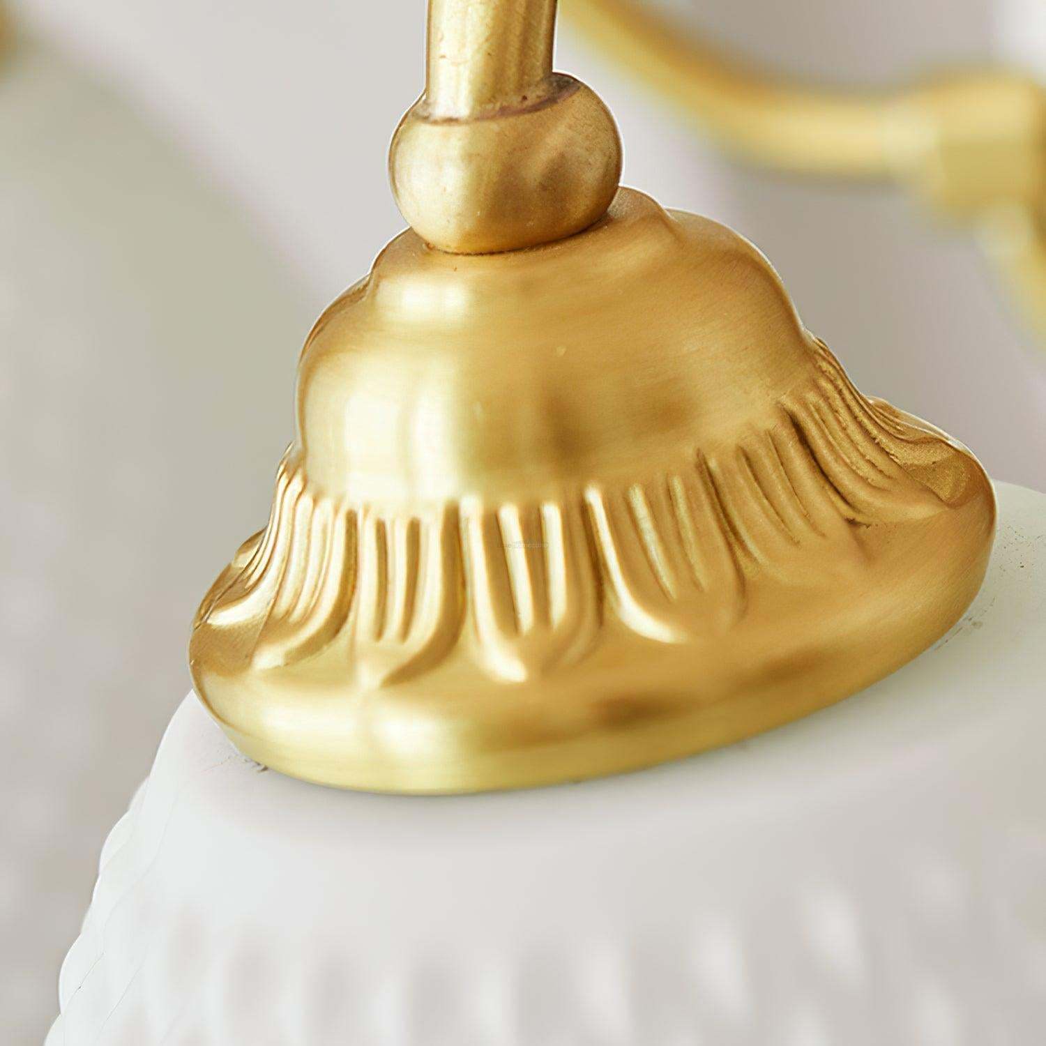 Mesh Tassel Glass Chandelier ∅ 19.7″-Sylvia Space