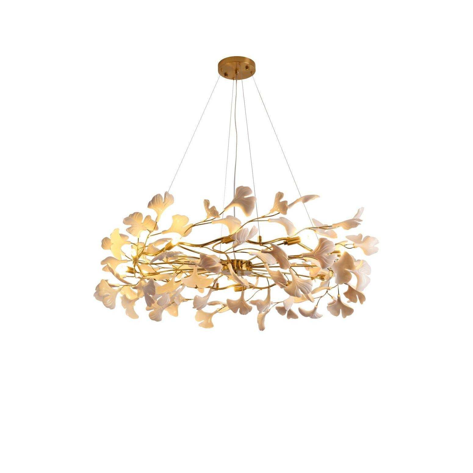 Gingko Chandelier Style P-Sylvia Space