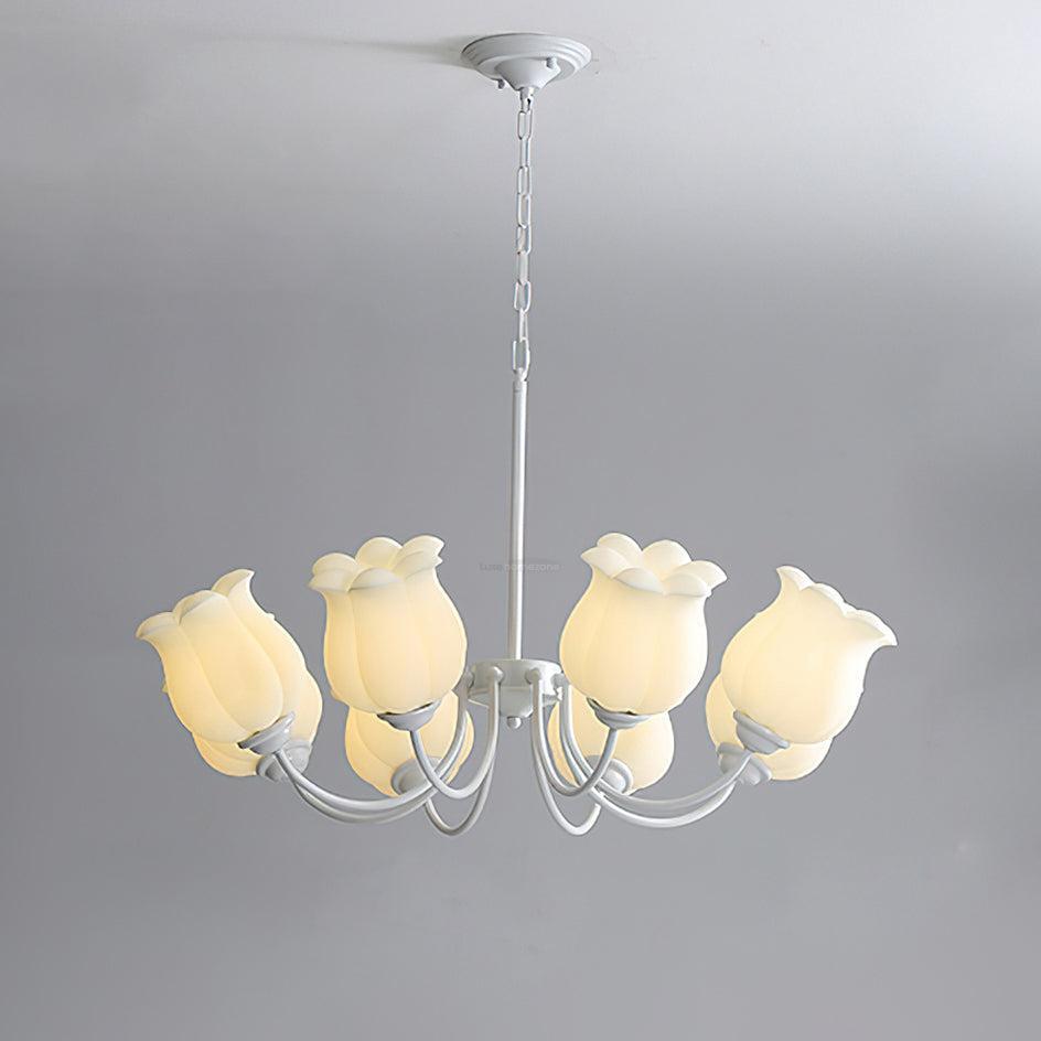 French Lily Chandelier with 3/5/6/8 heads-Sylvia Space