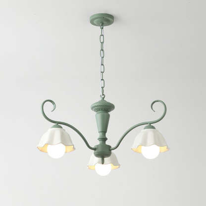 Savoy Flower Chandelier with 3/6/8 heads-Sylvia Space