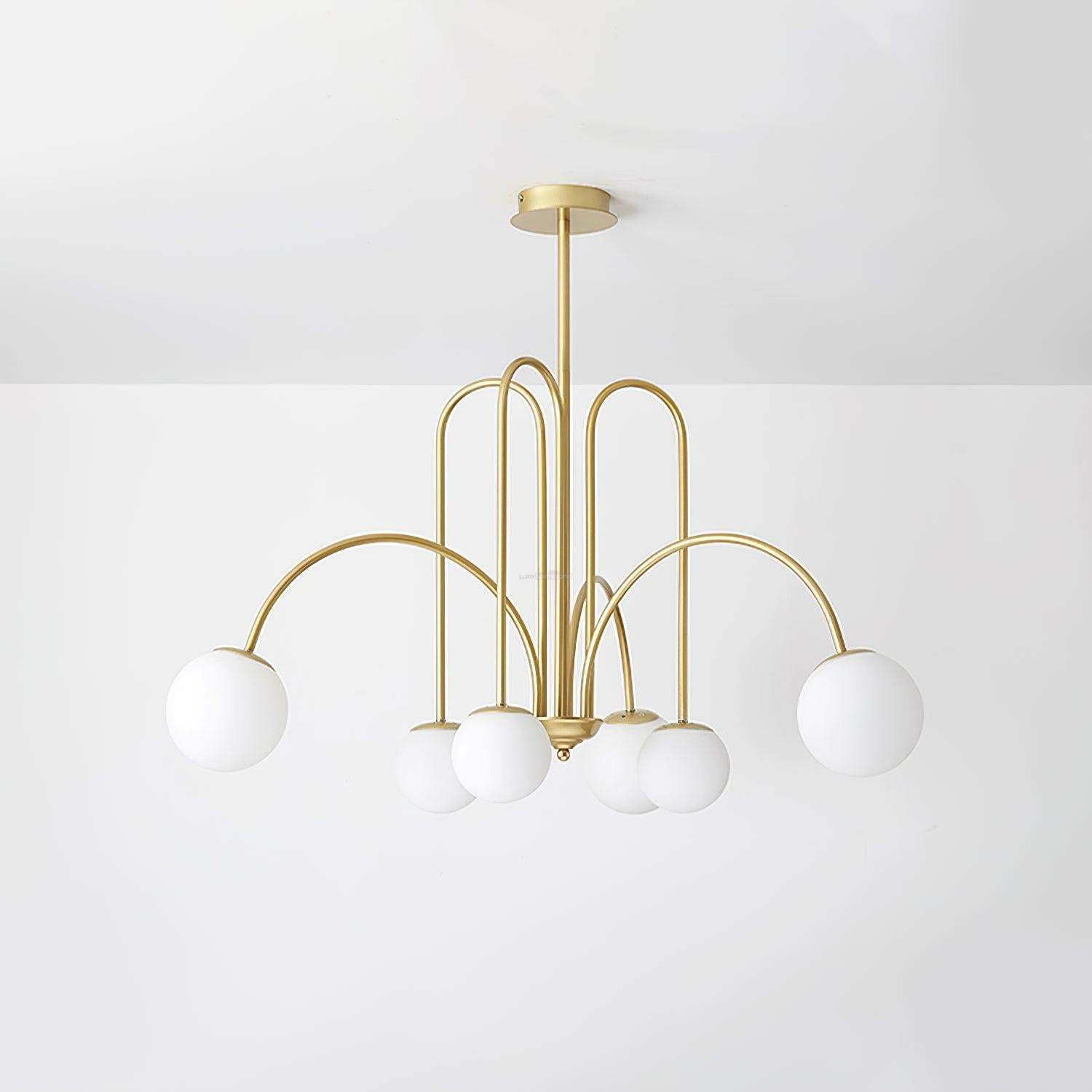 Delaney Chandelier with 6/8 heads-Sylvia Space