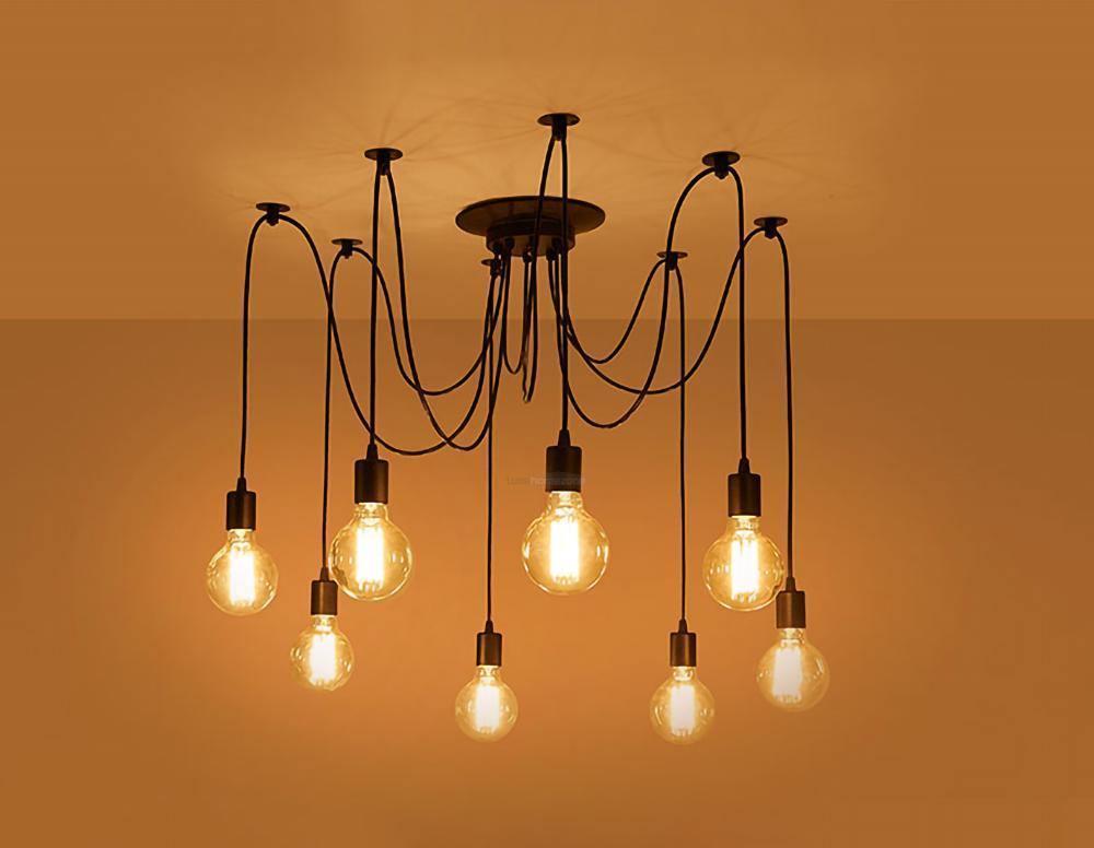 Spider Ceiling Chandelier with 5/8/10/12/15 heads-Sylvia Space