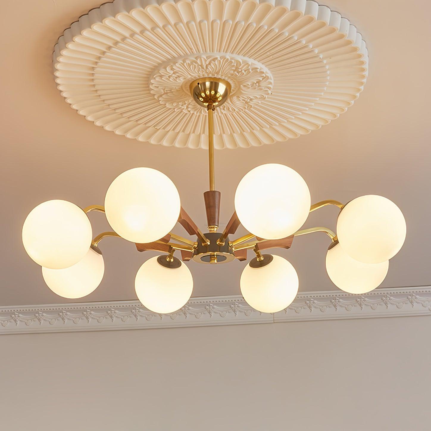 Jeri Sputnik Chandelier with 3/6/8 heads-Sylvia Space