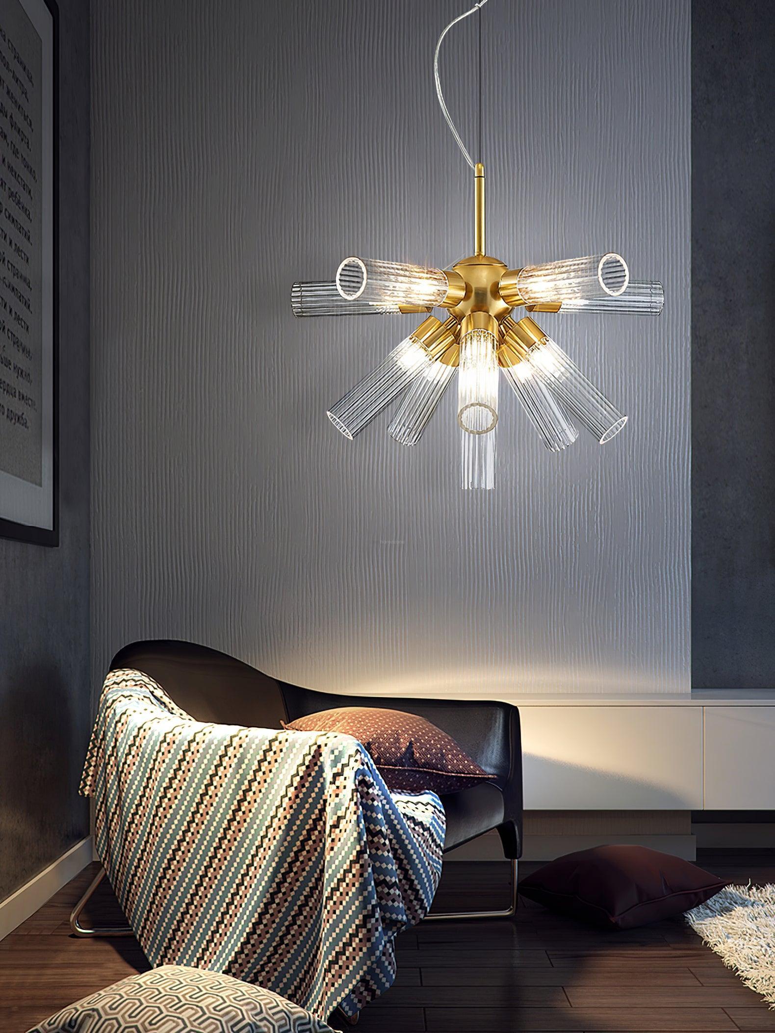 Ringold Sputnik Chandelier ∅ 19.7″-Sylvia Space