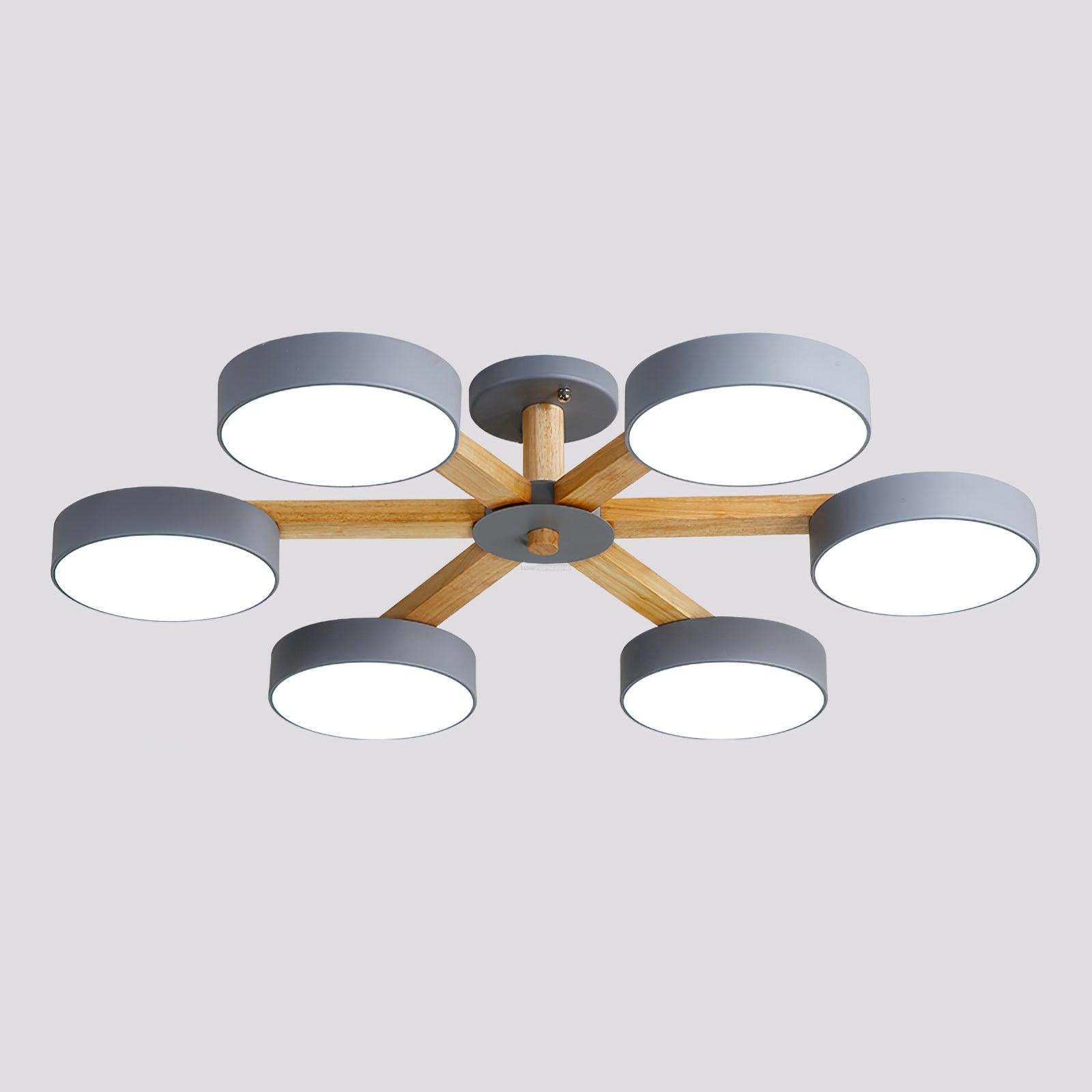 Modern Multi Stem Chandelier with 5/6/8 heads-Sylvia Space