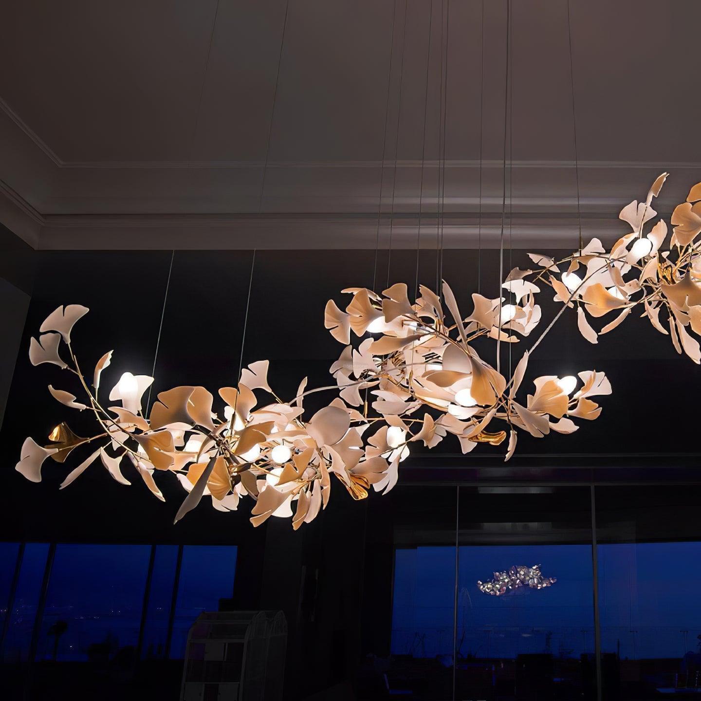 Gingko Chandelier Style E-Sylvia Space