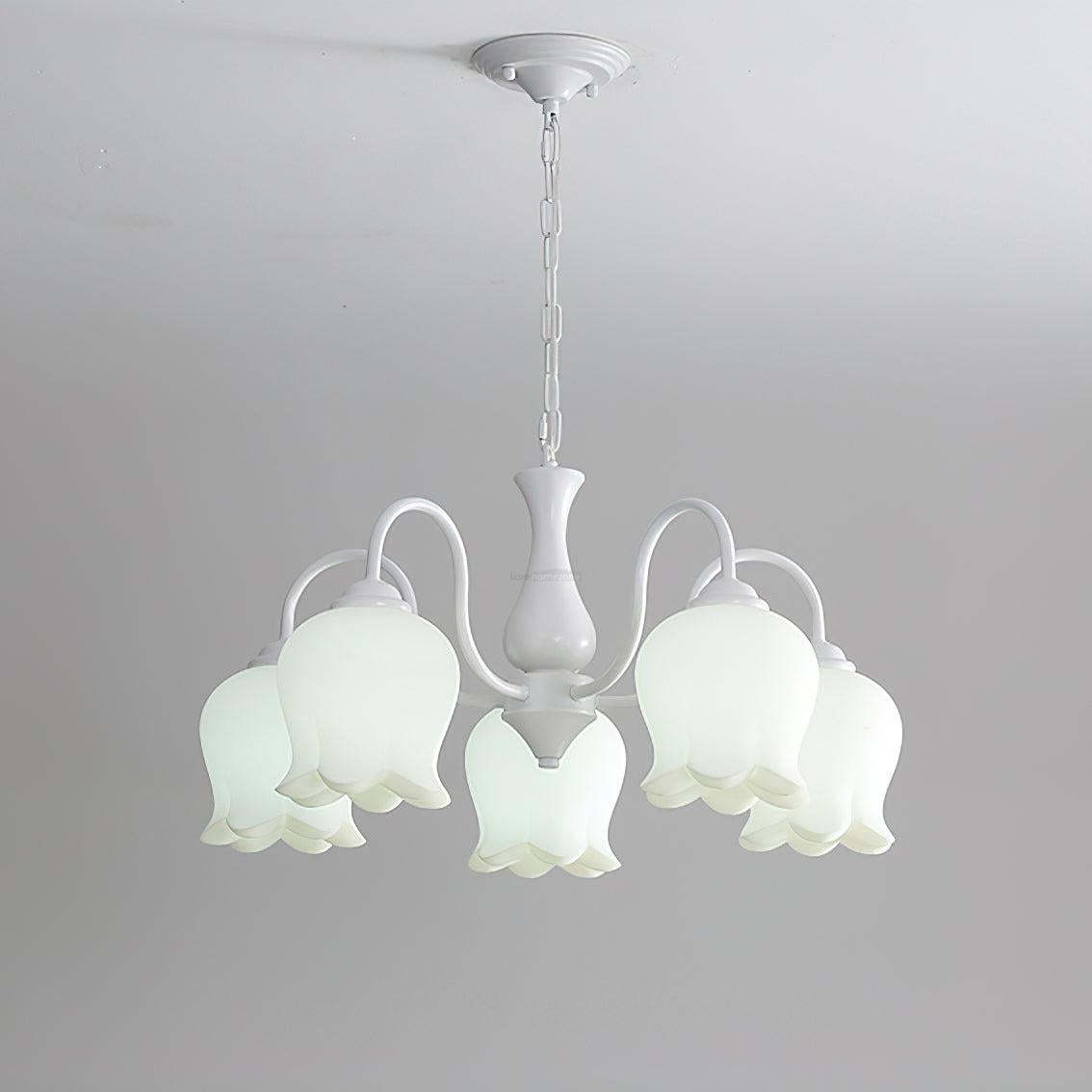 Elegant Lilium Chandelier with 5/6/8 heads-Sylvia Space