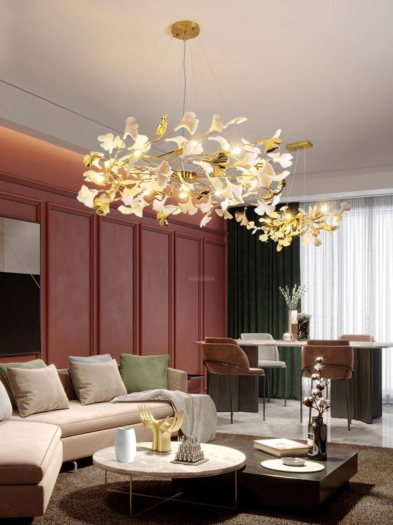 Gingko Chandelier Style P-Sylvia Space
