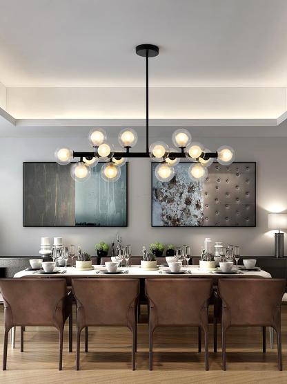 Aurelia Linear Chandelier-Sylvia Space