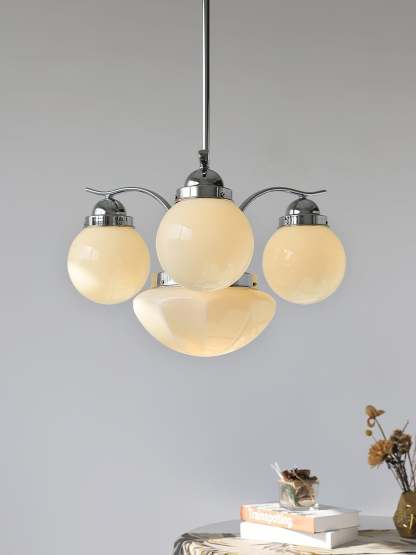 Ryttenberg Chandelier with 4/6 heads-Sylvia Space