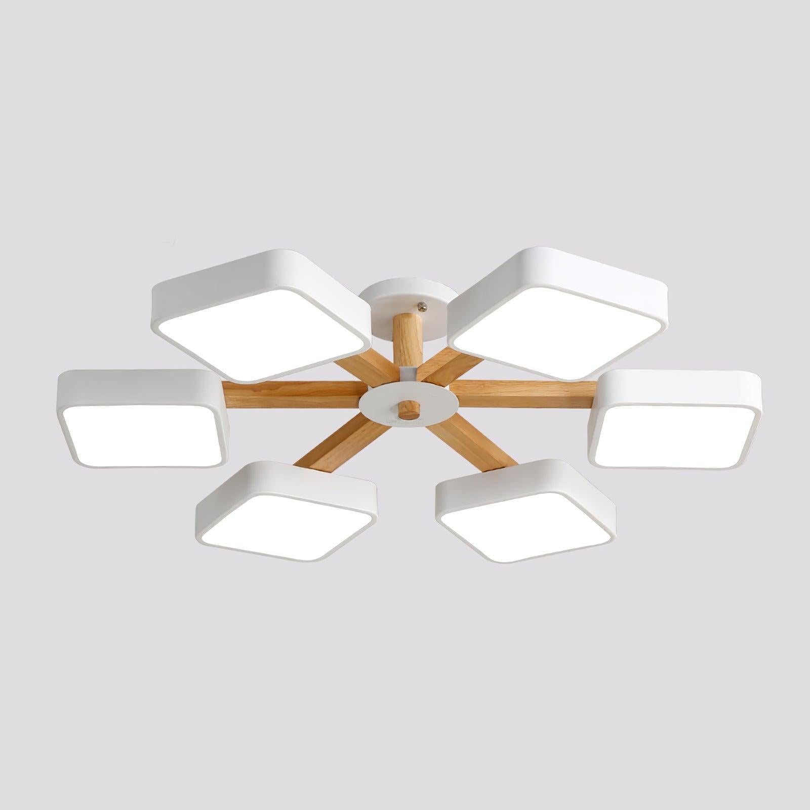 Modern Multi Stem Chandelier with 5/6/8 heads-Sylvia Space