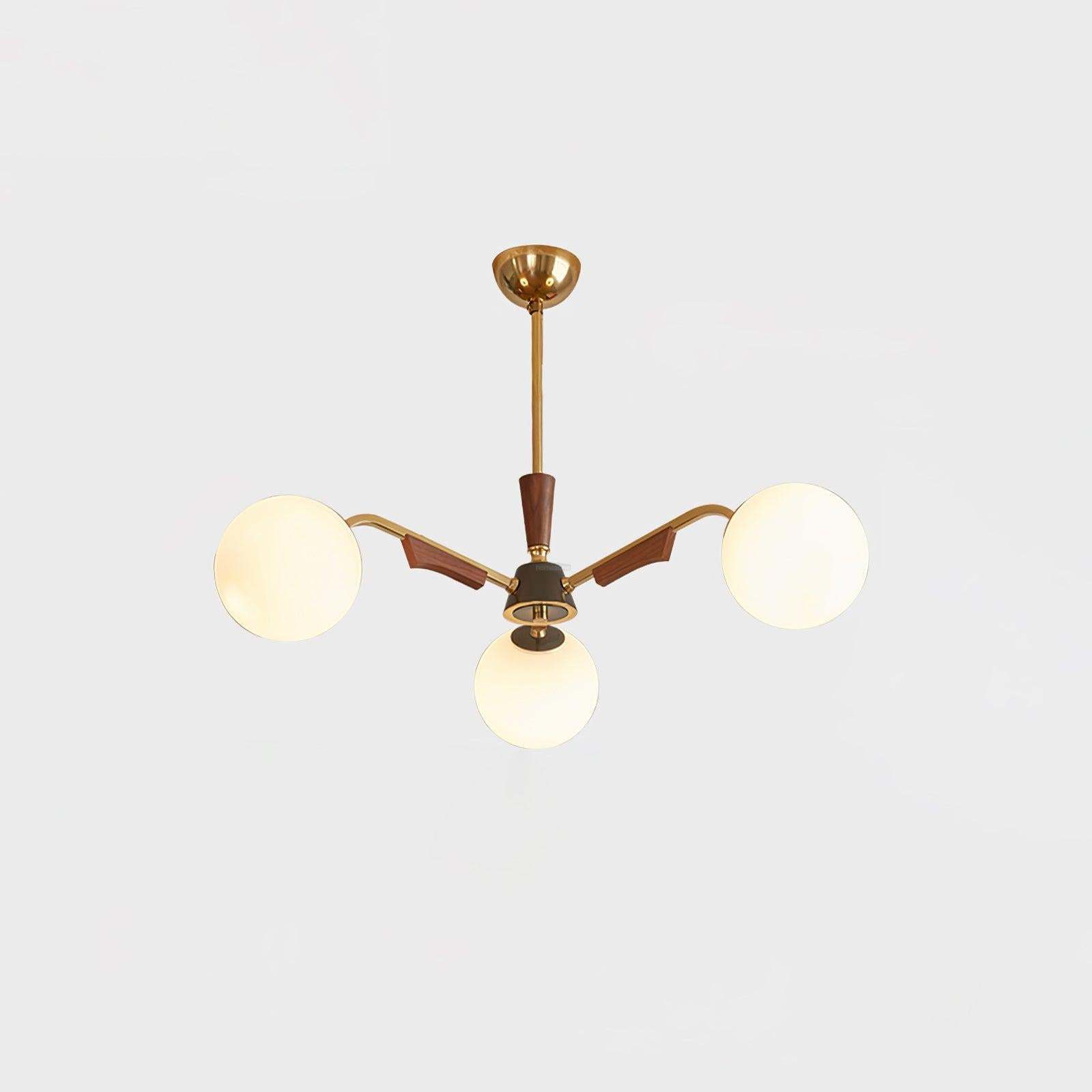 Jeri Sputnik Chandelier with 3/6/8 heads-Sylvia Space