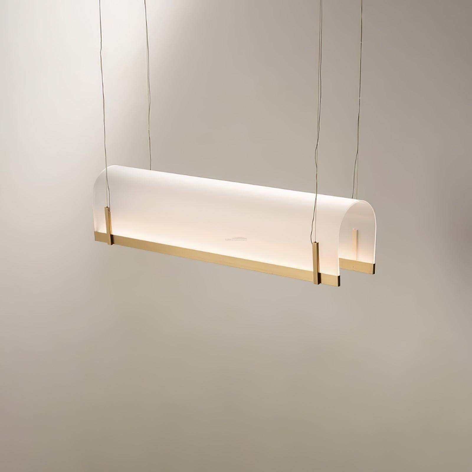 Round Arched Chandelier L 39.4″-Sylvia Space