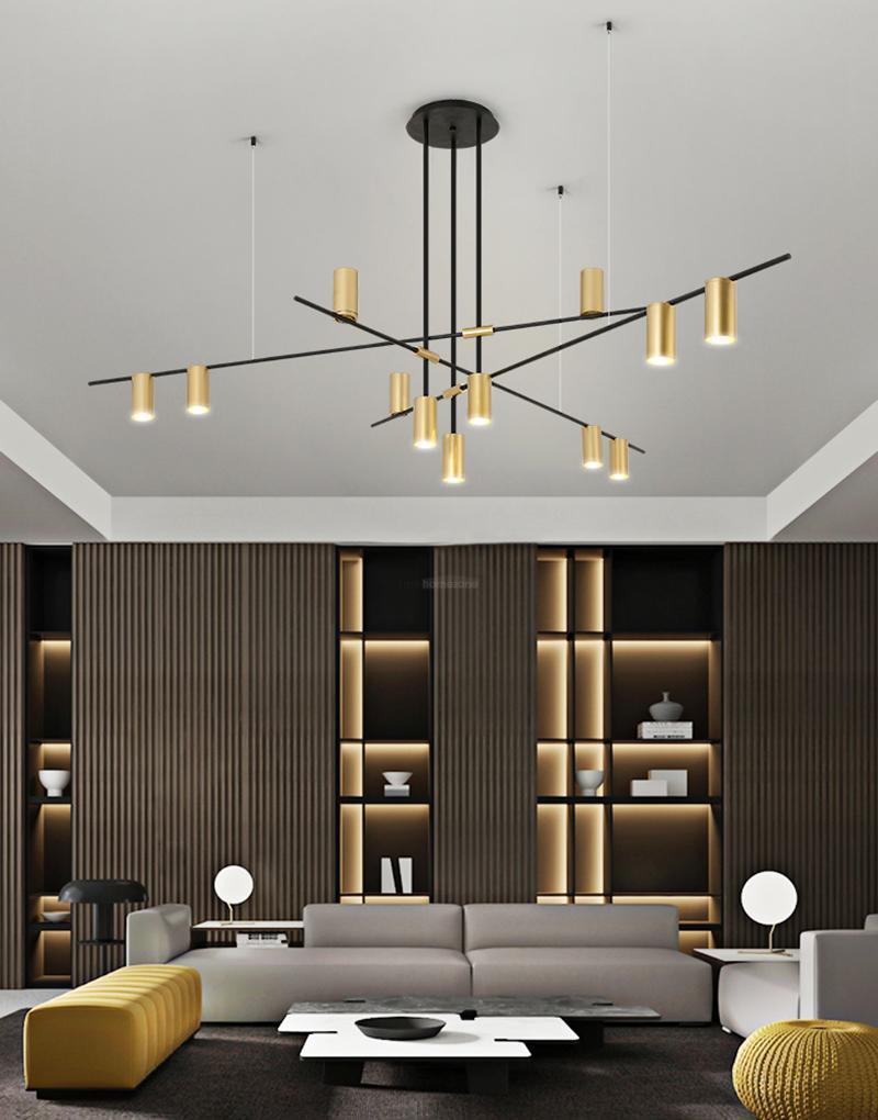 Tribes Chandelier with 3/4/9/12 heads-Sylvia Space