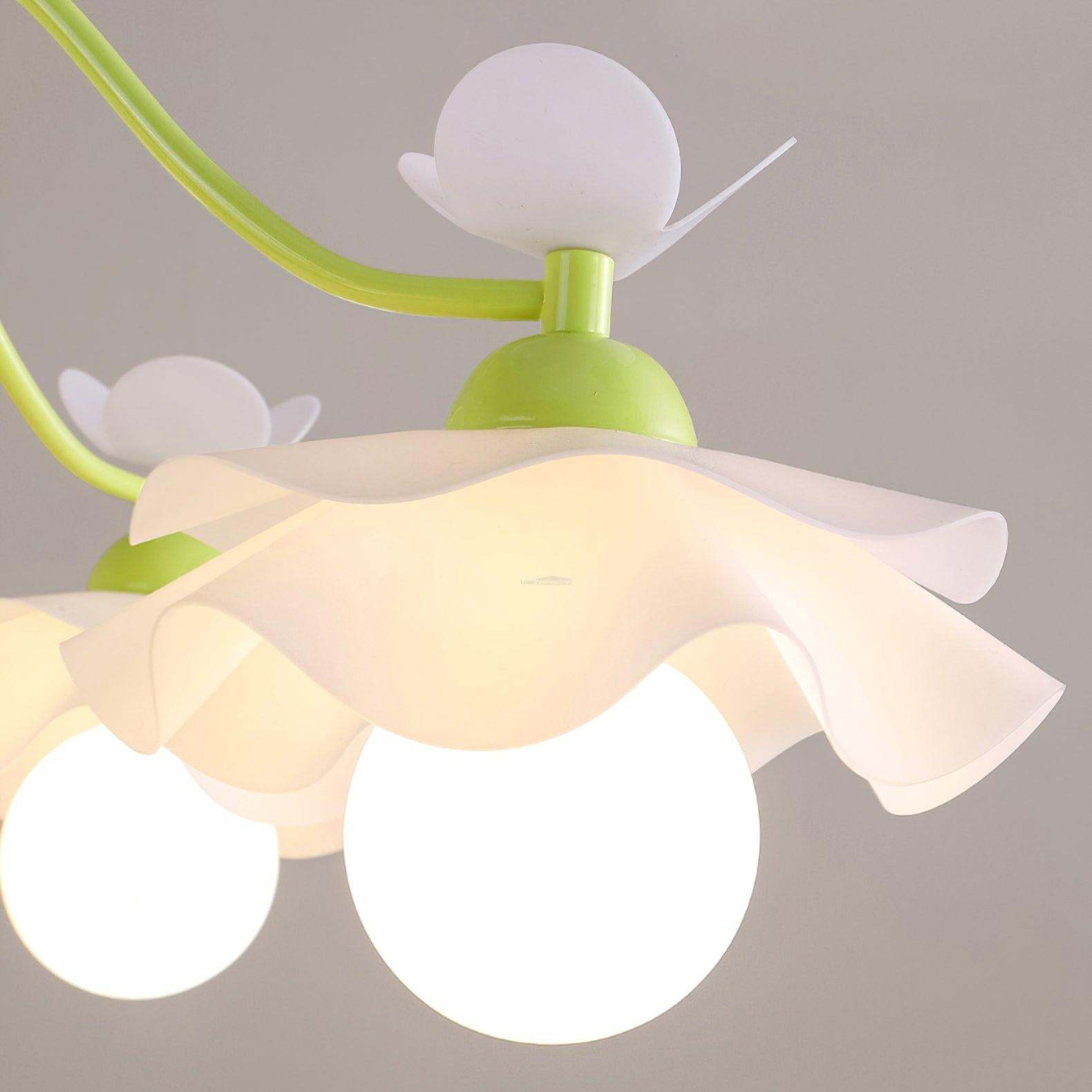 Murano Acrylic Chandelier with 3/5/8 heads-Sylvia Space