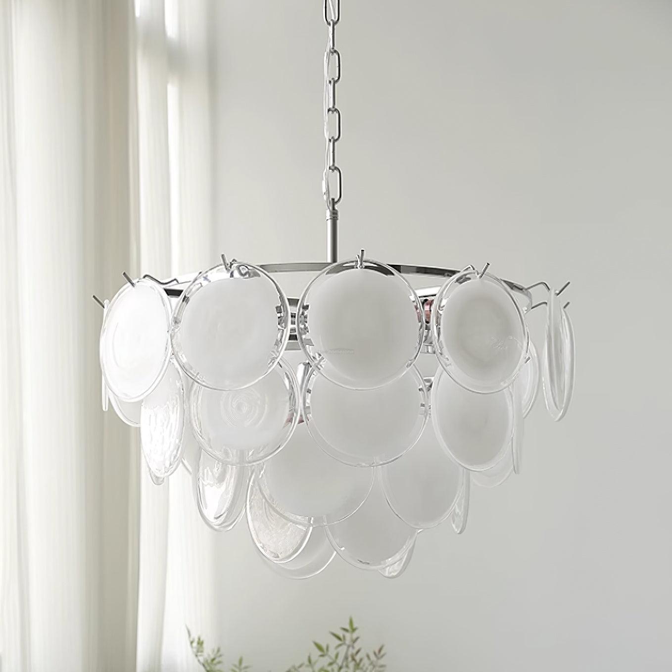 Bettina Murano Chandelier  ∅ 19.6″-Sylvia Space