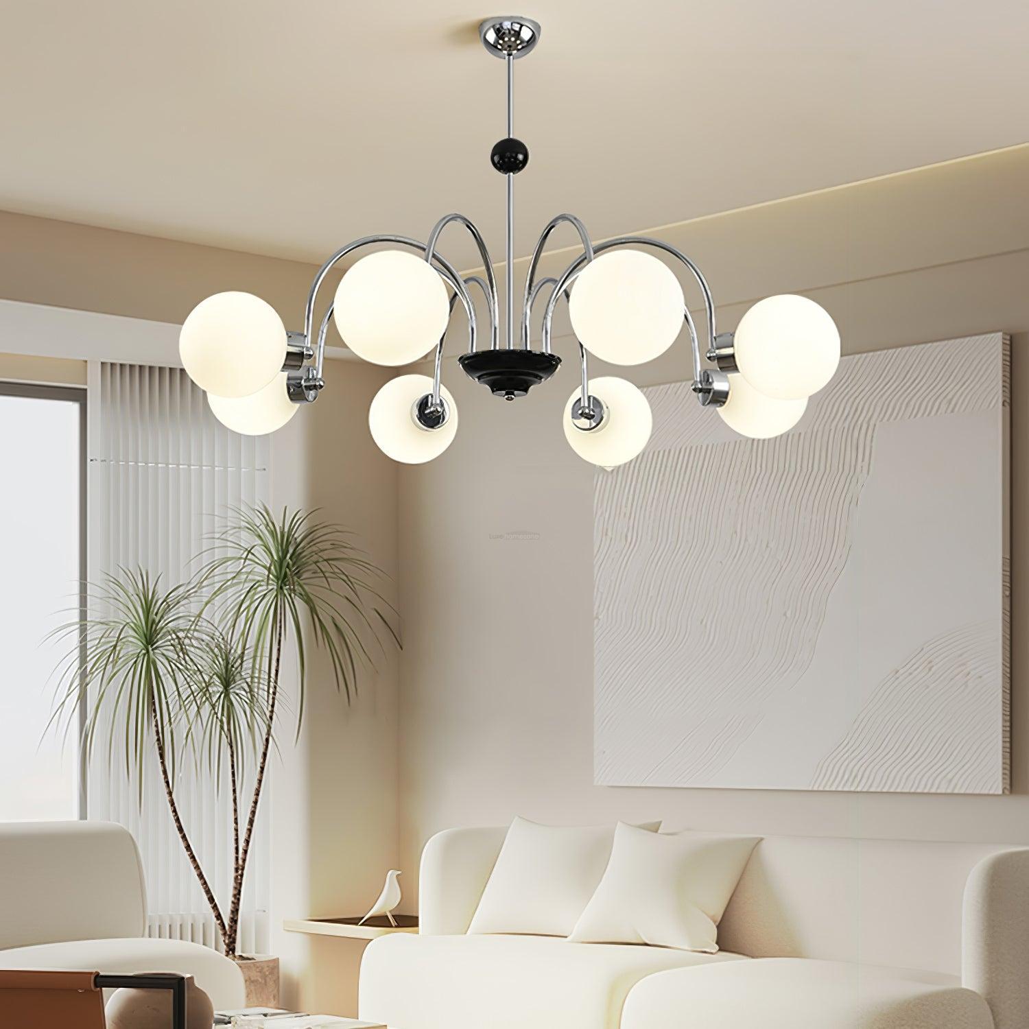 Yisu Chandelier with 3/4/5/6/8 heads-Sylvia Space