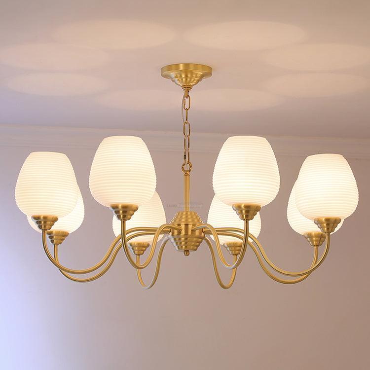 Endon Alton Chandelier with 3/5/8 heads-Sylvia Space