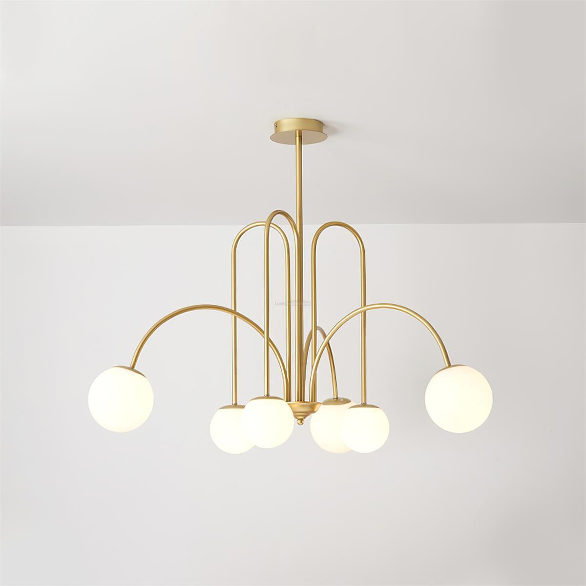 Delaney Chandelier with 6/8 heads-Sylvia Space