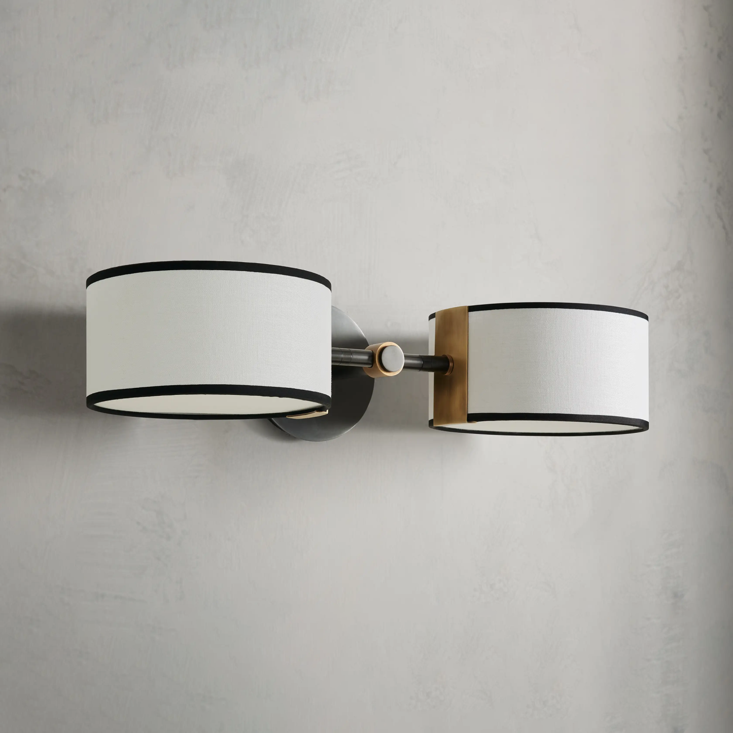 Daphne Linen 2 Light Wall Sconce