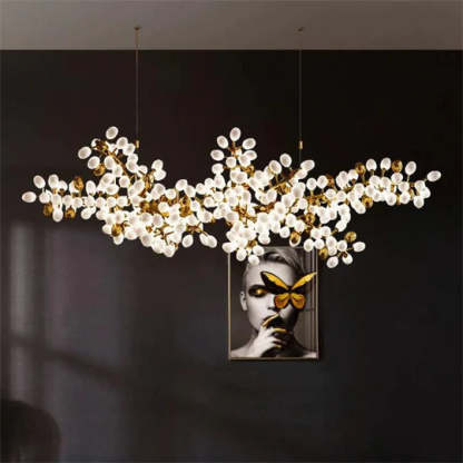 Grape Shape Linear Chandelier, Designer Lighting Fixtures-Sylvia Space