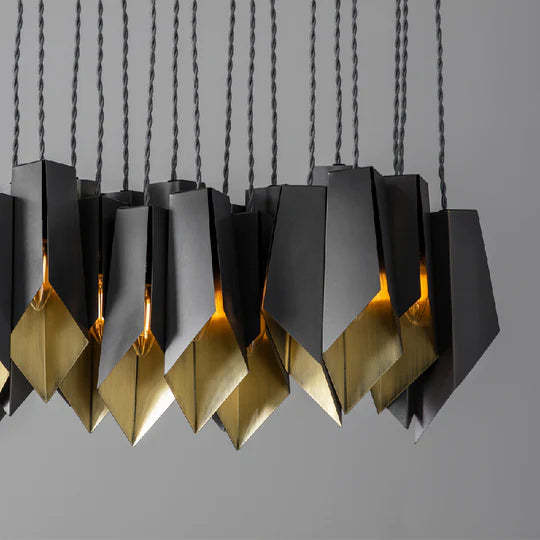Nancy Dining Table Industrial Chandelier, Contemporary Pendant Lights-Sylvia Space