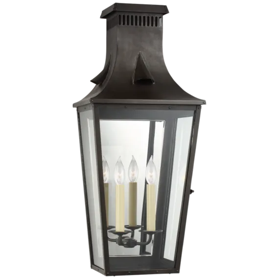 Belaired Large 3/4 Wall Lantern-Sylvia Space