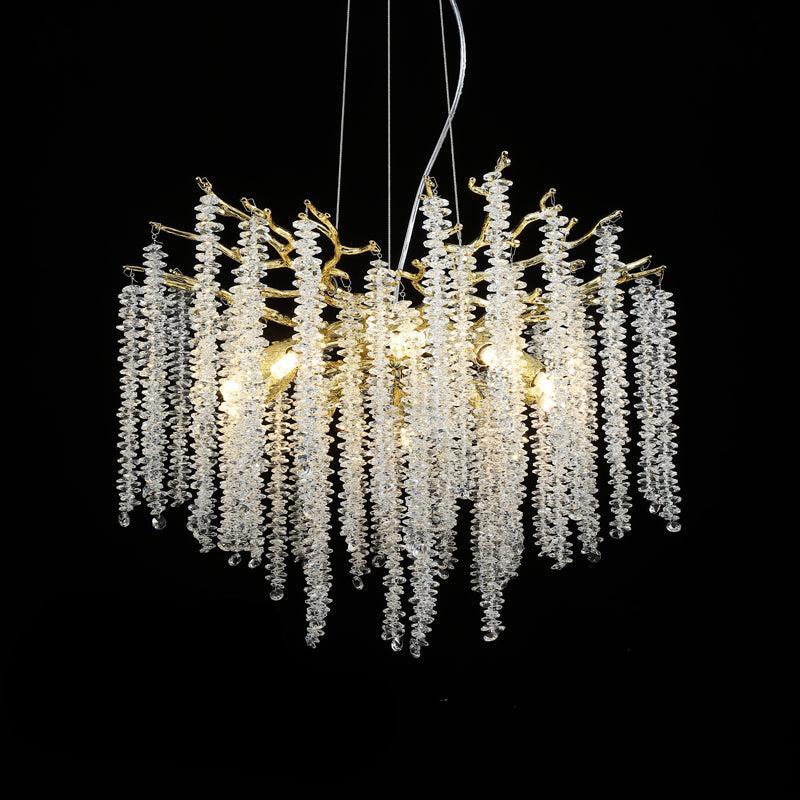 Albero Crystal Chandelier with 8/10/14 heads-Sylvia Space