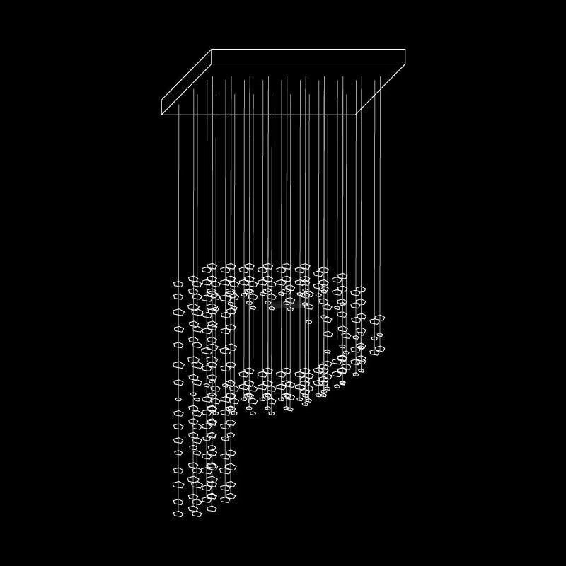 Charcoal Seris Chandeliers M to R-Sylvia Space