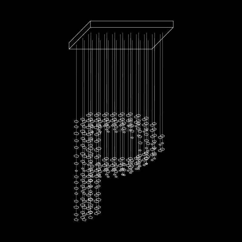 Charcoal Seris Chandeliers M to R-Sylvia Space