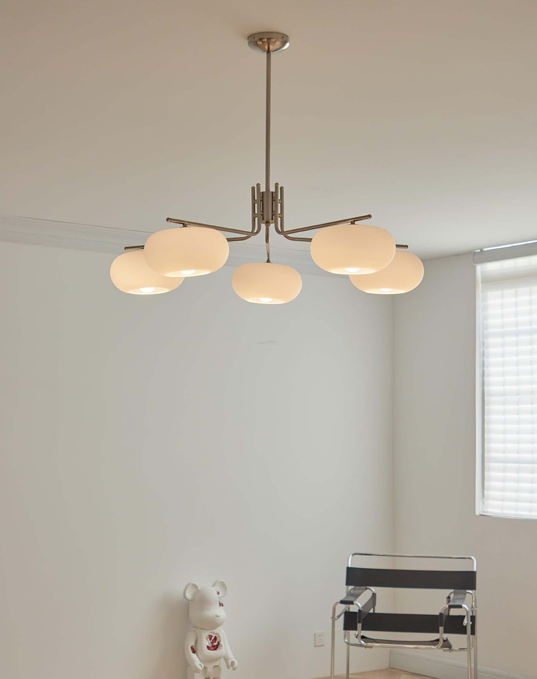 Barndon Round Chandelier-Sylvia Space