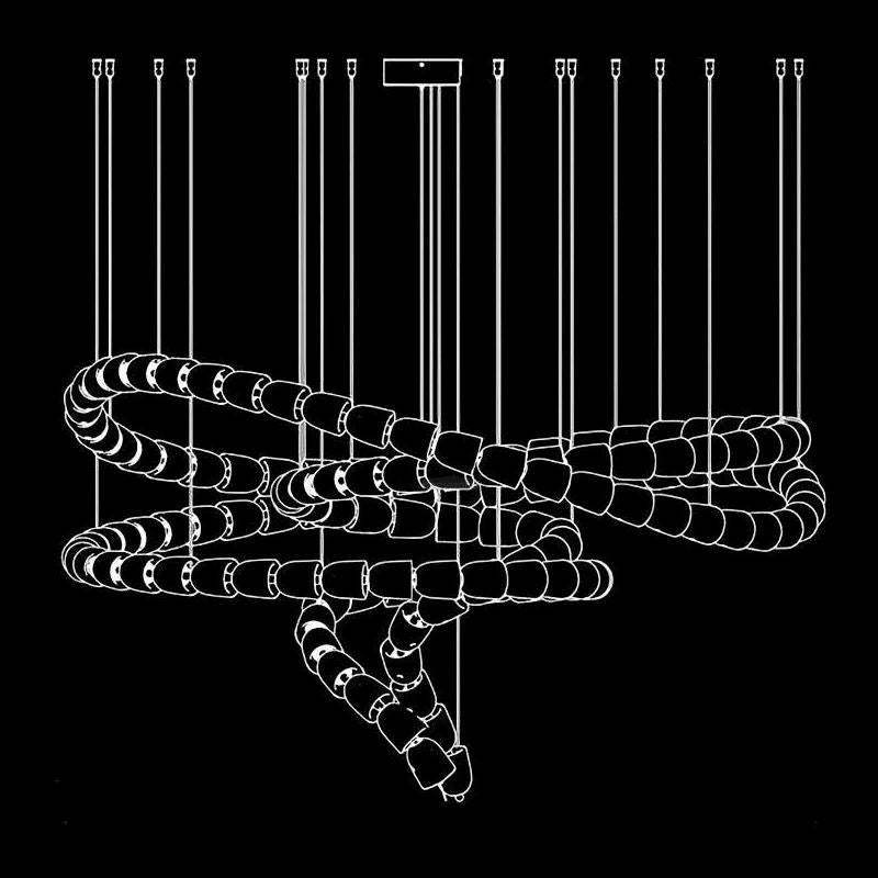 Gabriel Chandelier Style B-Sylvia Space