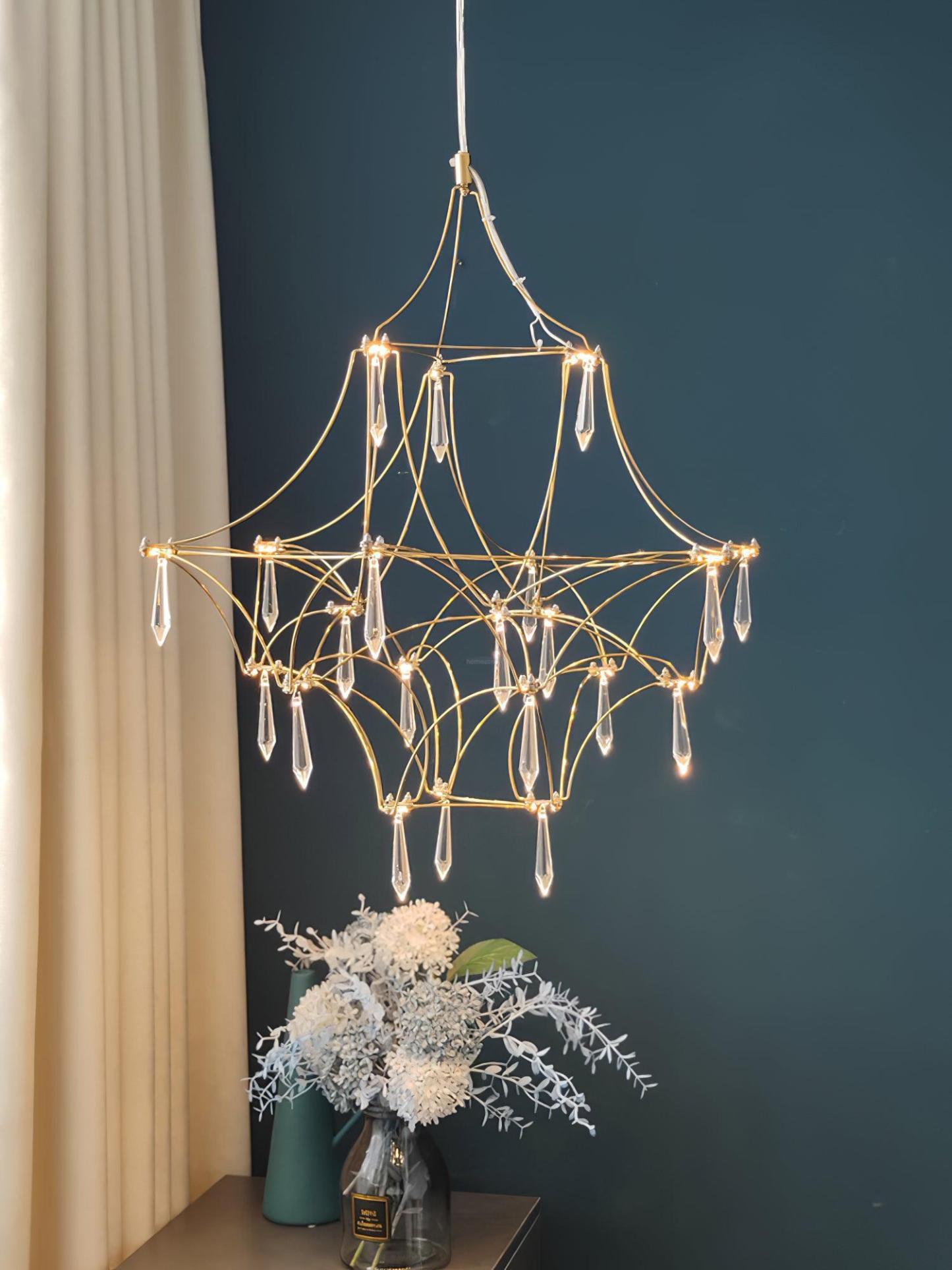 Mira Chandeliers ∅ 23.6″ ∅ 31.5″-Sylvia Space