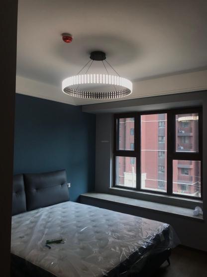 Hanging LED Chandelier ∅ 15.7″-Sylvia Space