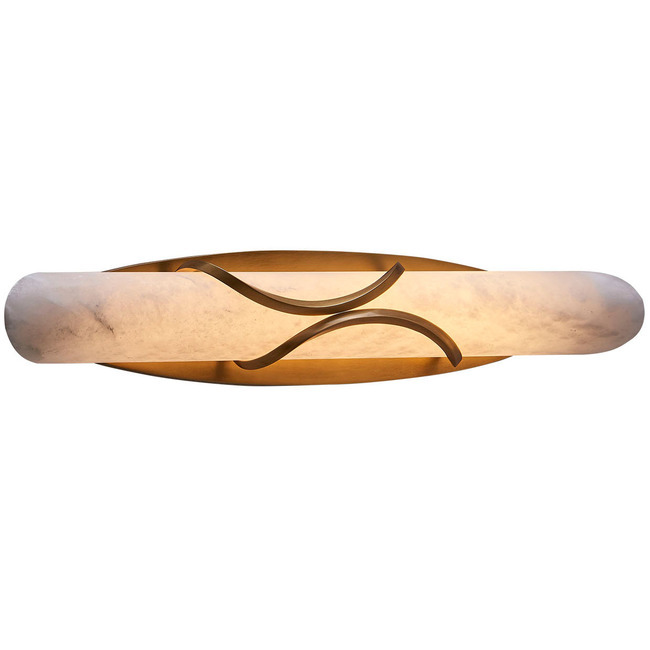 Gypsum Tubular Wall Sconce