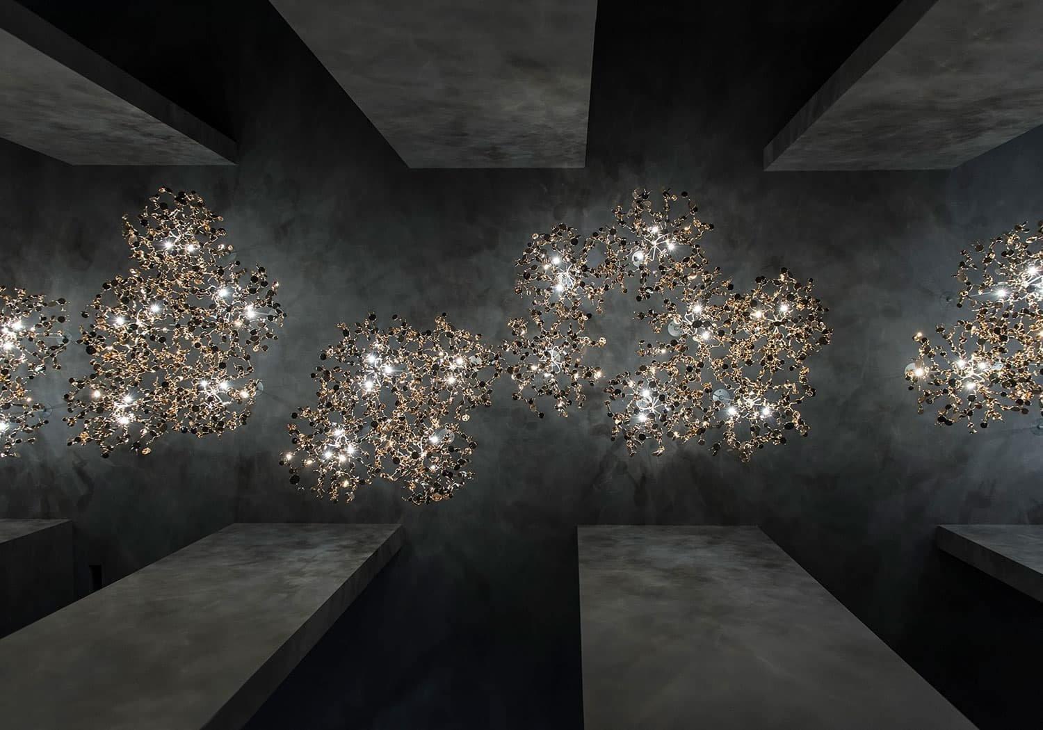 Shimmering Cloud Chandelier-Sylvia Space