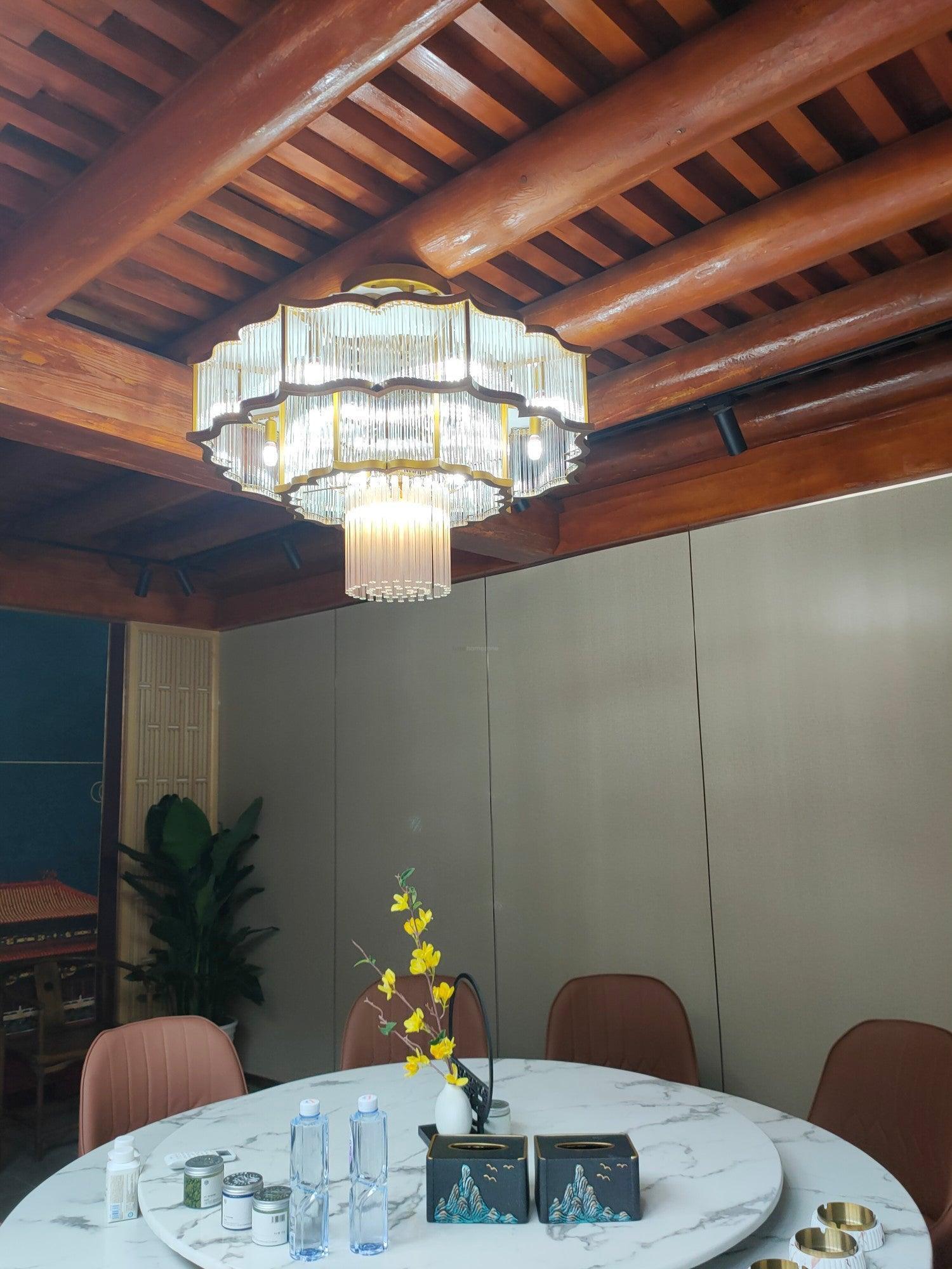 Pharo Ii Chandelier  ∅ 23.6″~39.4''-Sylvia Space